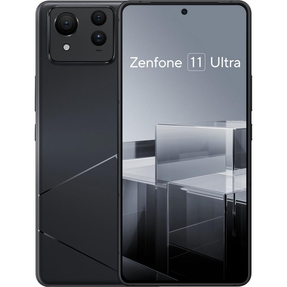 ASUS ZenFone 11 Ultra 12/256GB Eternal Black (90AI00N5-M001A0) - зображення 1