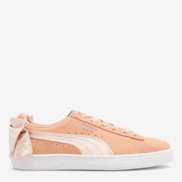   PUMA Жіночі кеди низькі  Suede Bow 367317-07 35.5 (3UK) 22 см Коралові (4059507350008)