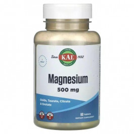   KAL Magnesium 500 mg Магній 60 таблеток