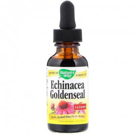   Nature's Way Nature's Way Echinacea Goldenseal Alcohol Free 99.9% 1 fl oz (30 ml) Ехінацея і гідрастіс