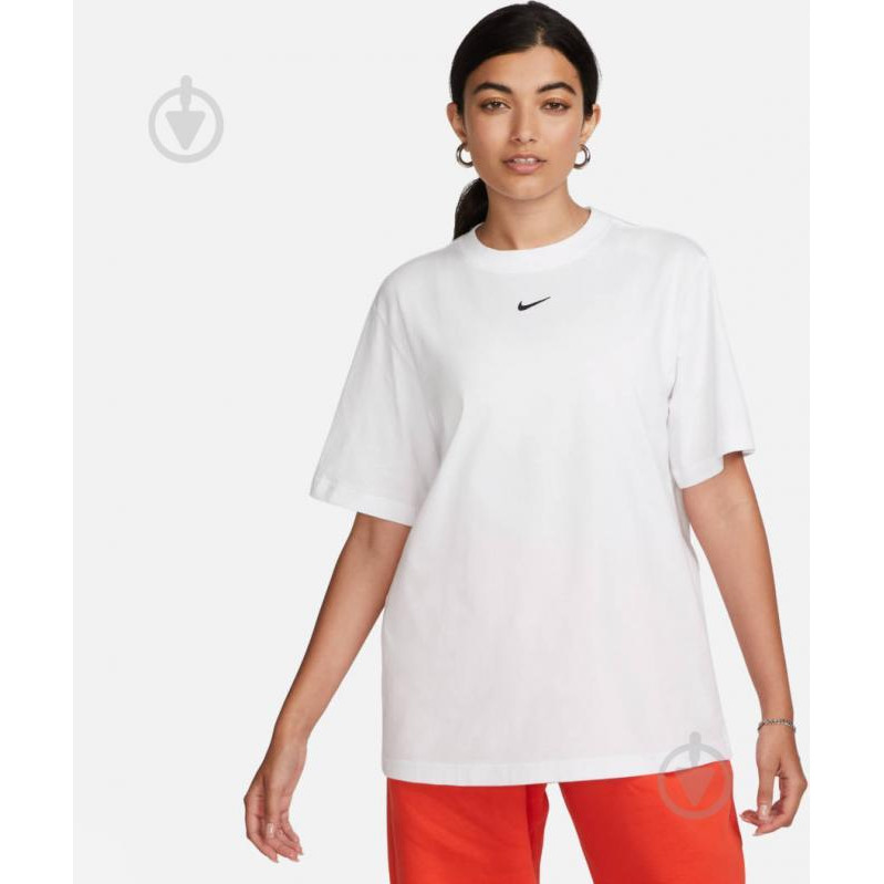 Nike Біла жіноча футболка  W NSW TEE ESSNTL LBR FD4149-100 - зображення 1