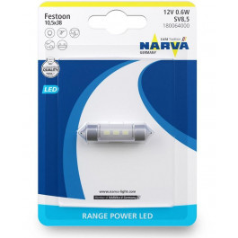   NARVA SV8.5 10.5x38 6000K 12V NR18006 [1 шт.]