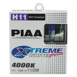   PIAA Xtreme White Plus H11 55W 4000K H-354E