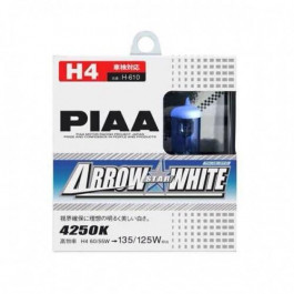   PIAA Arrow Star White H4 4250K