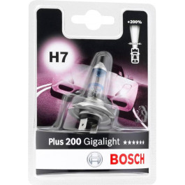   Bosch H7 Gigalight Plus 200 12V 55W PX26d (1 987 301 145)