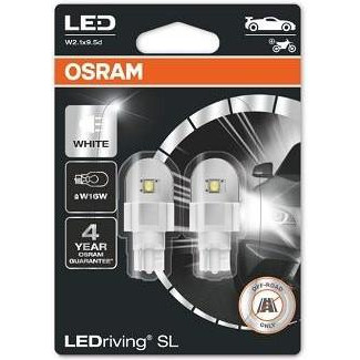 Osram W16W LEDriving SL 6000K 280 Lm 12V 2.1W 921DWP-02B - зображення 1