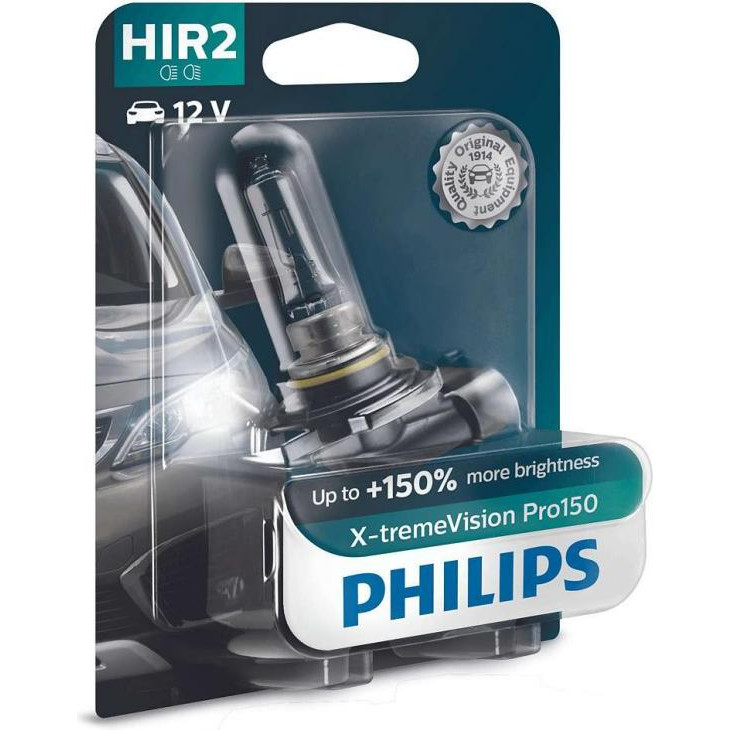 Philips HIR2 X-tremeVision Pro150 +150% 55W 12V 3350K 9012XVPB1 - зображення 1