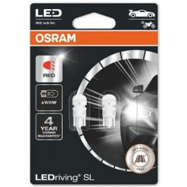   Osram W5W/T10 LEDriving SL Red 1W 12V 2825DRP-02B