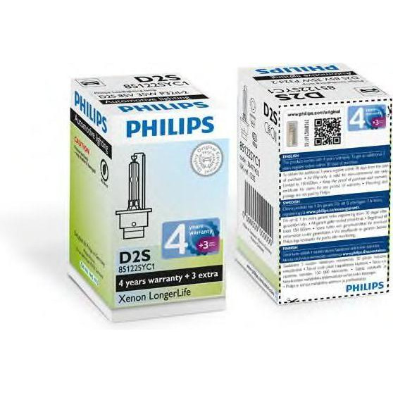 Philips D2S 85v 35w longerlife (85122SYC1) - зображення 1