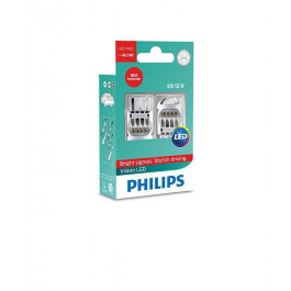   Philips W21W Vision LED-T20-RED 12838REDX2