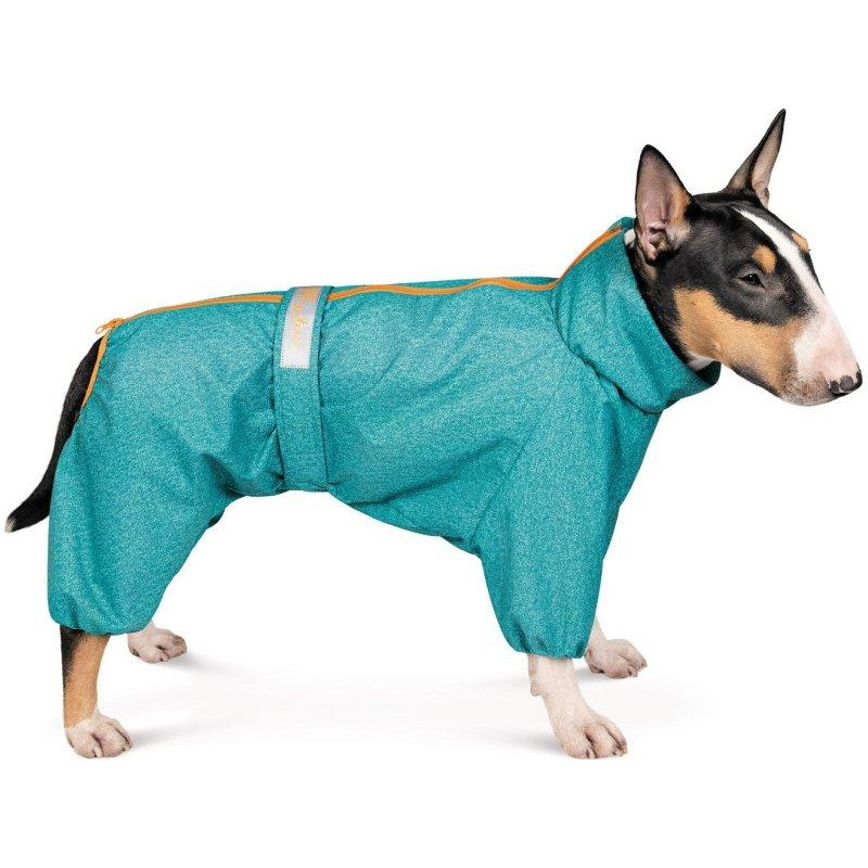 Pet Fashion Комбінезон для собак  «RAIN» XS такса (бірюза) (PR242575) - зображення 1