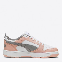   PUMA Чоловічі кеди низькі  Rebound v6 Low 39232820 40.5 (7UK) 26 см Rose Quartz- White-Stormy Slate (4099