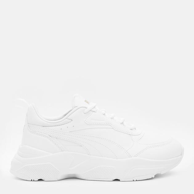 PUMA Кросівки  Cassia SL 38527901 37 (4) 23 см White-White-Team Gold (4064536297576) - зображення 1