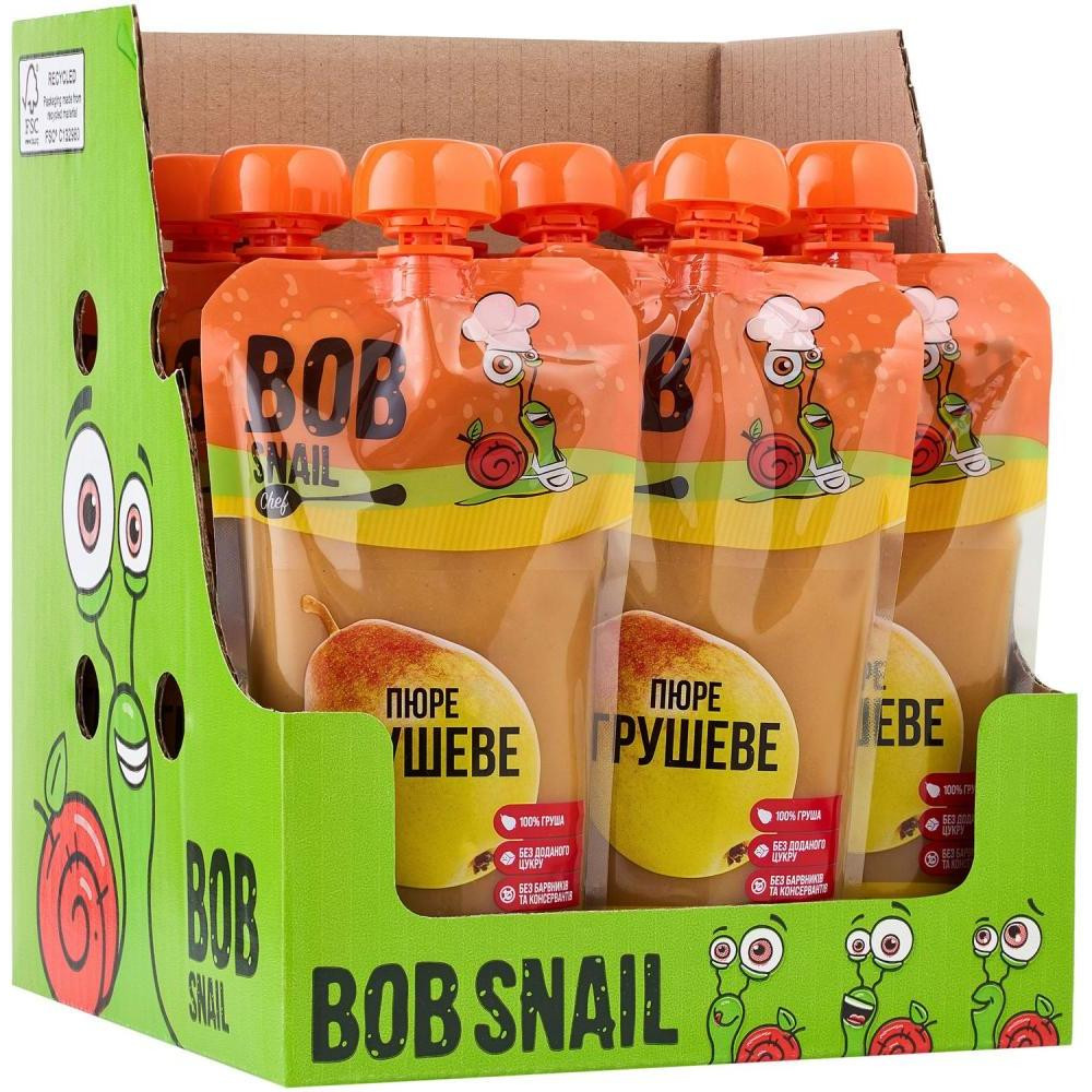 Bob Snail Пюре Груша 250 г - зображення 1