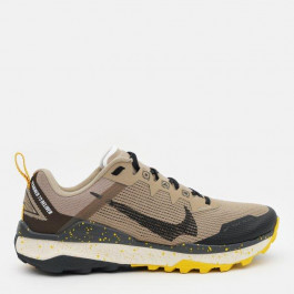   Nike Чоловічі кросівки для бігу  React Wildhorse 8 DR2686-200 41 (8US) 26 см Khaki/Black-Vivid Sulfur-Ant