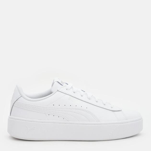 PUMA Кеди  Vikky Stacked L 36914302 39 (6) 25 см White-White (4060978949950) - зображення 1