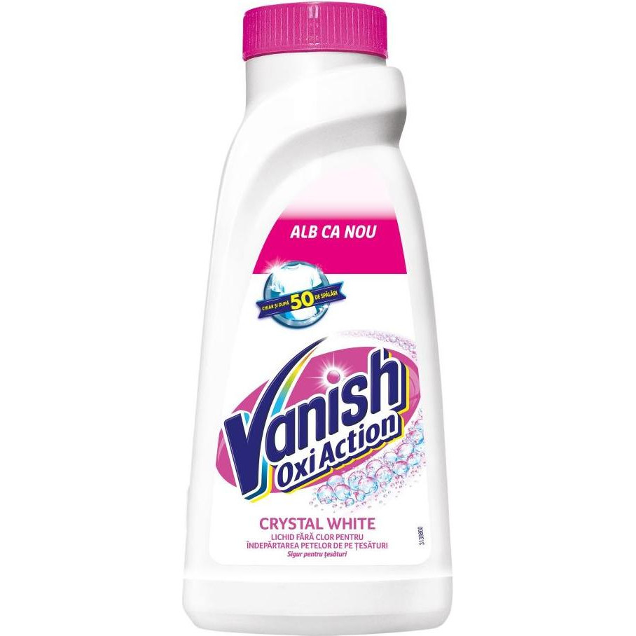 Vanish Пятновыводитель Oxi Action White 450 мл (5949031308998) - зображення 1