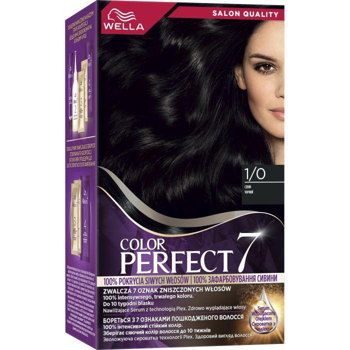 Wella Фарба для волосся  Color Perfect 1/0 Чорний (4064666598253) - зображення 1