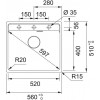 Franke Maris MRG 610-52 TL 114.0699.231 - зображення 2