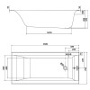 Cersanit LARGA 160x75 (S301-305) - зображення 3