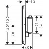 Hansgrohe ShowerSelect Comfort E 15574000 - зображення 8