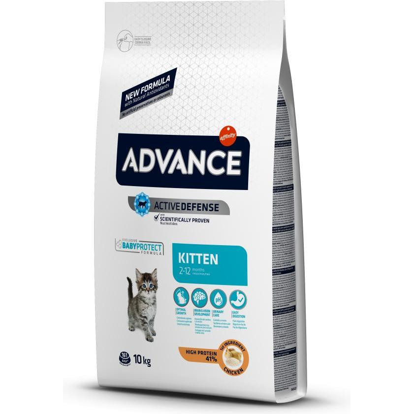 Advance Kitten з куркою і рисом 10 кг (8410650239866) - зображення 1