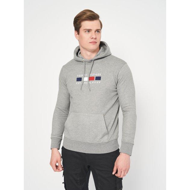 Tommy Hilfiger Худи  10857.2L (48) Сіре - зображення 1