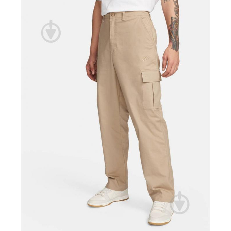 Nike Бежеві чоловічі спортивнi штани  M NK CLUB CARGO PANT FZ5765-247 - зображення 1