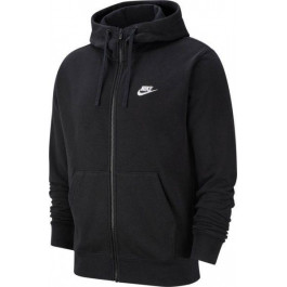   Nike Чорна чоловіча кофта  M Nsw Club Hoodie Fz Ft BV2648-010