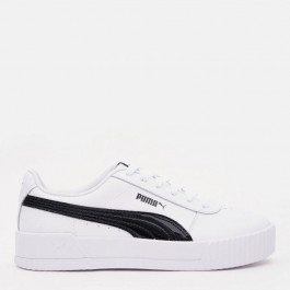   PUMA Кеды  Carina PFS Wn s 37121202 37 (4) 23 см White-Black (4062449255942)