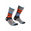 Ortovox Шкарпетки  All Mountain Mid Socks Warm M 45-47 Сірий/Помаранчевий (1054-025.001.0126) - зображення 1