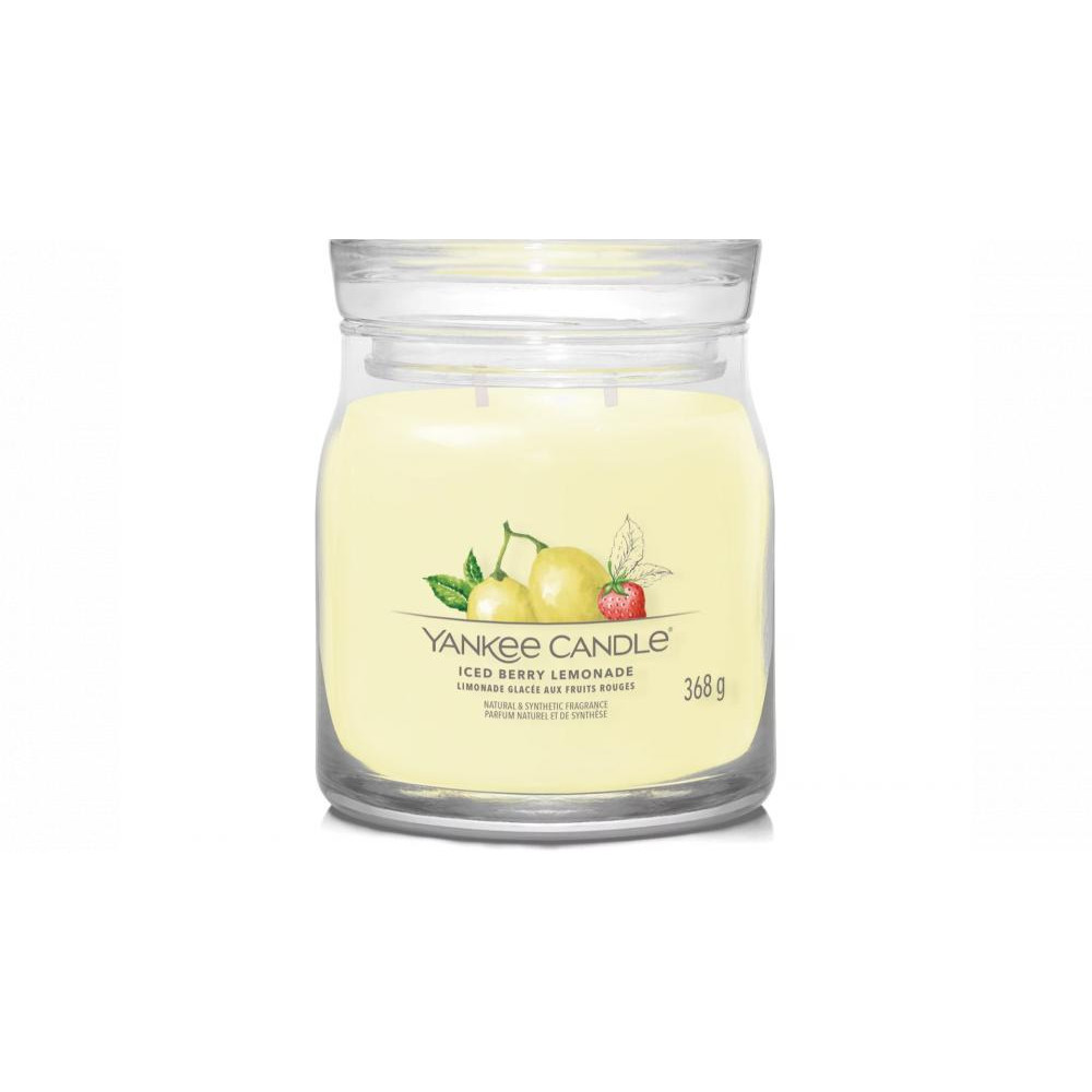 Yankee Candle Ароматична свічка  Iced Berry Lemonade Medium (1630017E) - зображення 1