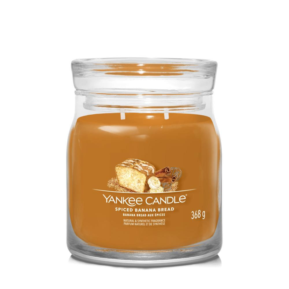 Yankee Candle Ароматична свічка  Spiced Banana Bread Medium (1630025E) - зображення 1