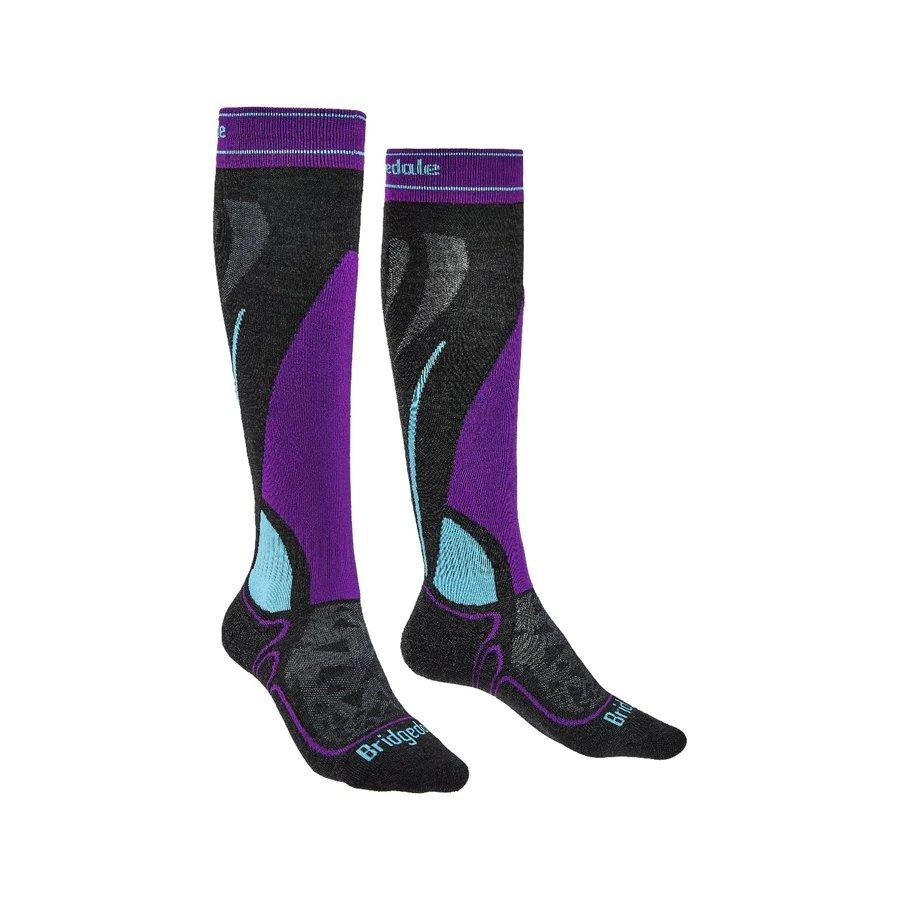 Bridgedale Шкарпетки  Ski MW Wmn Graphite/Purple S (1053-710638.134.S) - зображення 1