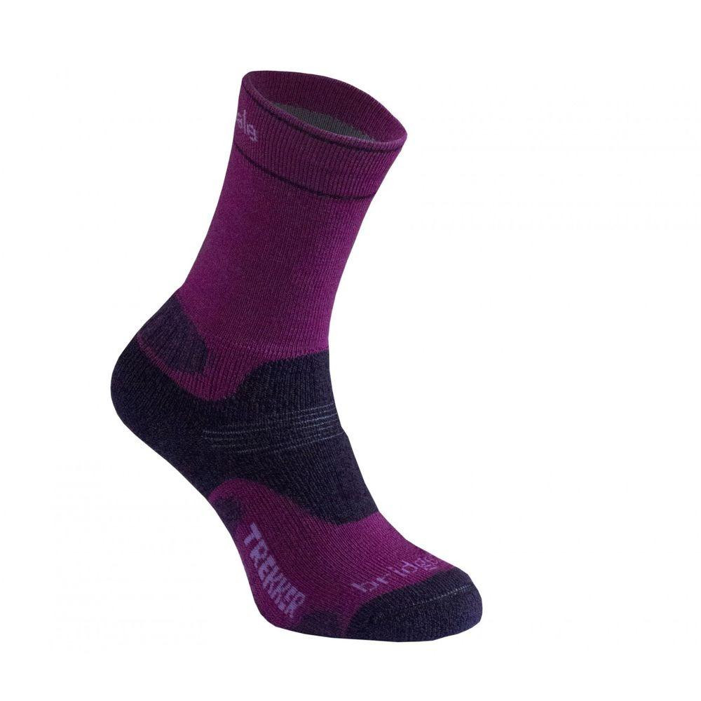 Bridgedale Шкарпетки  Woolfusion Trekker Wmns Berry/Plum L (1053-610644.352.L) - зображення 1