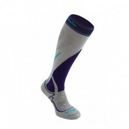   Bridgedale Шкарпетки  Merinofusion Ski Vertige Mid Wmns L Silver/Purple (1053-610638.005.L)