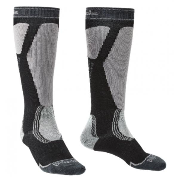 Bridgedale Шкарпетки  Ski Easy On Black/Grey M (1053-710102.035.M) - зображення 1