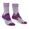 Bridgedale Шкарпетки  Hike MW Merino Performance Boot Wmns Pattern Lilac/Purple M (1053-710280.283.M) - зображення 1