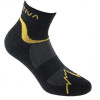 La Sportiva Шкарпетки  Fast Running Socks Black/Yellow L  (1052-69A999100 L) - зображення 1