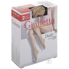   Giulietta Шкарпетки  Daily 20 р.one size nero 2 шт.