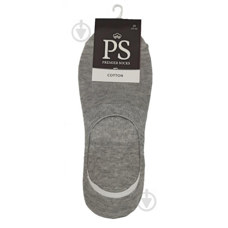 Premier Socks Сліди  арт. 888 р.29 сірий - зображення 1