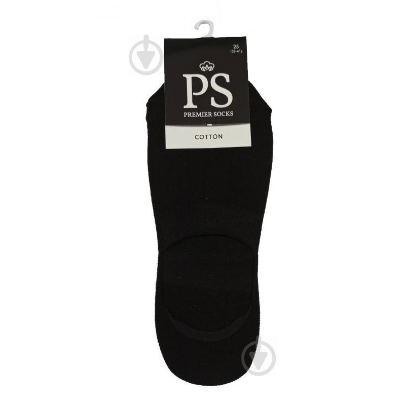 Premier Socks Сліди  арт. 888 р.25 чорний - зображення 1