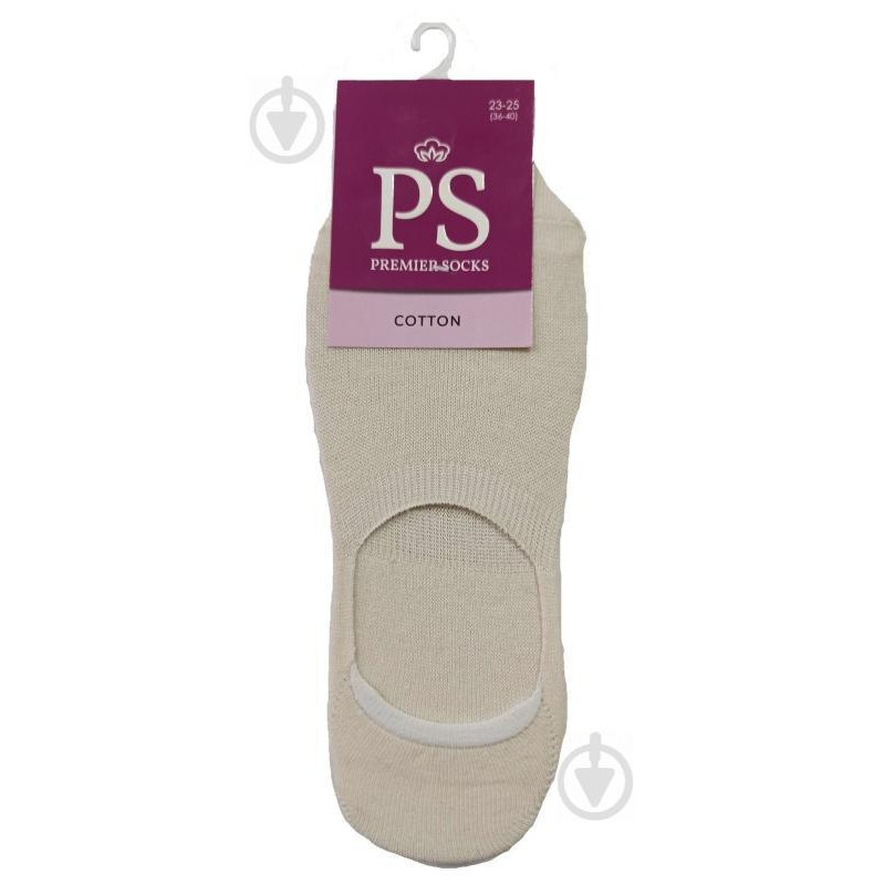 Premier Socks Сліди  14В35/8 р.23-25 бежевий - зображення 1