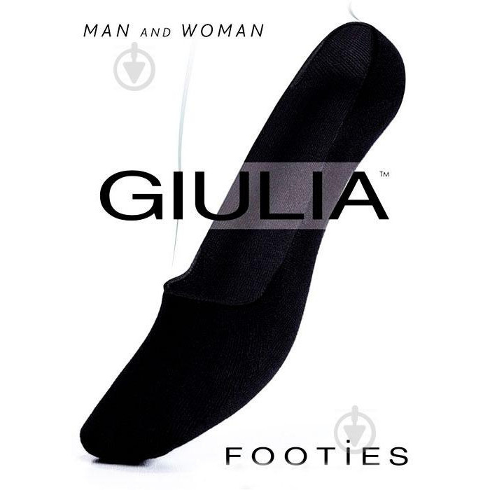 Giulia Сліди  Footies 120 den р.23-25 чорний - зображення 1