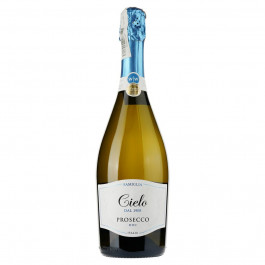   Cielo e Terra Ігристе вино  Prosecco Spumante Brut DOC, біле, брют, 11%, 0,75 л (8008900007565)