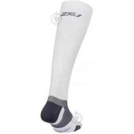   2XU Шкарпетки  Vectr L.Cush Full Length Socks р.M1 (литка 32-37 см) UA5155e_WHT/GRY р.38-40 білий