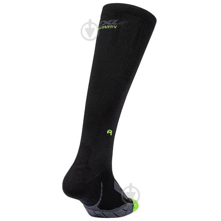 2XU Шкарпетки  Comp Socks for Recovery р.XL р UA5691e_BLK/GRY р.46,5-48,5 чорний - зображення 1