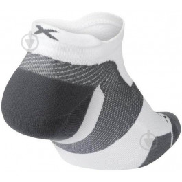   2XU Шкарпетки  Vectr LightCushion NoShow Sock р.M UA5042e_WHT/GRY р.38-40 білий