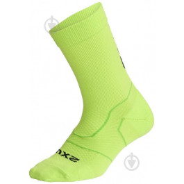   2XU Шкарпетки  Vectr Light Cushion Crew Socks UA7005e_VOL/BLK жовтий