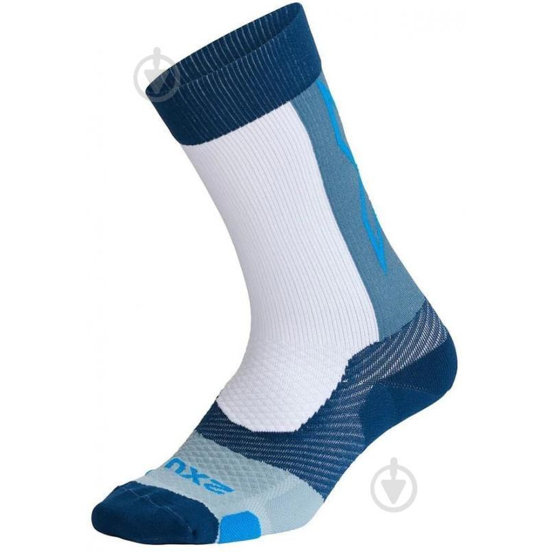 2XU Шкарпетки  Vectr Light Cushion Crew Socks UA7005e_CMB/MNL р.35-37,5 синій - зображення 1